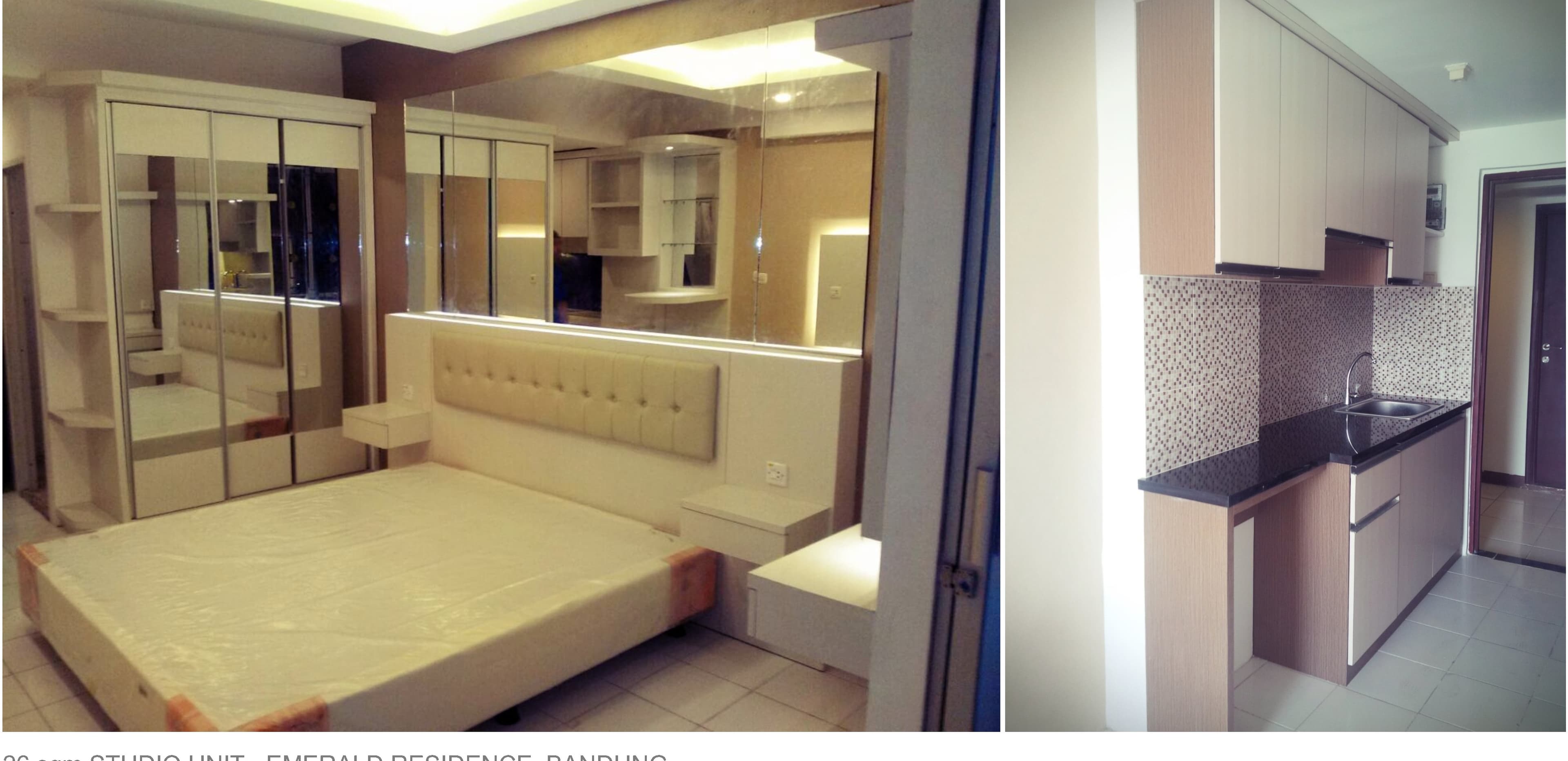 Studio Unit, Emerald Residence (26 sqm)