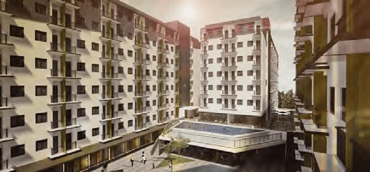 Adede Park & Apartment — gallery image, architectural render.